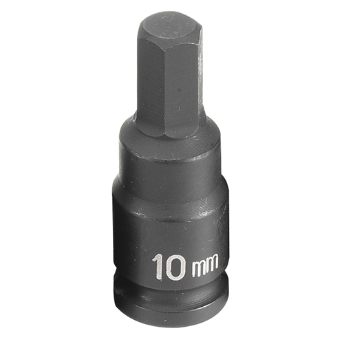 1910M Grey Pneumatic Soc 10Mm 3/8D Imp Hex Male