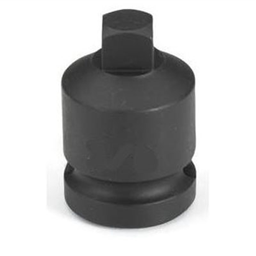 2009PP Grey Pneumatic 1/2" Drive X 9/32" Square Male Pipe Plug Socket