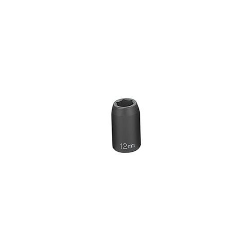 2012M Grey Pneumatic Soc 12Mm 1/2D Imp 6Pt Short