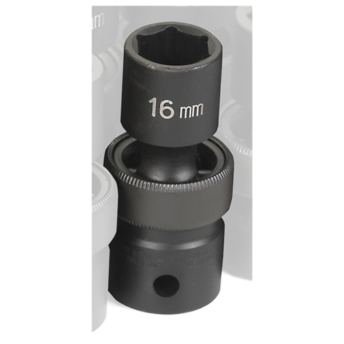 2016UM Grey Pneumatic Soc 16Mm 1/2D Imp Univ 6Pt