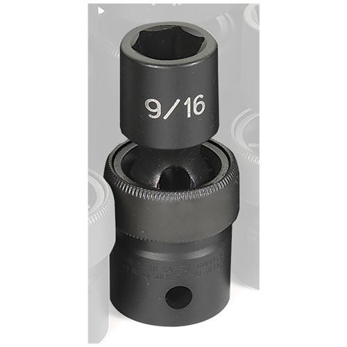 2018U Grey Pneumatic Soc 9/16 1/2D Imp Univ 6Pt