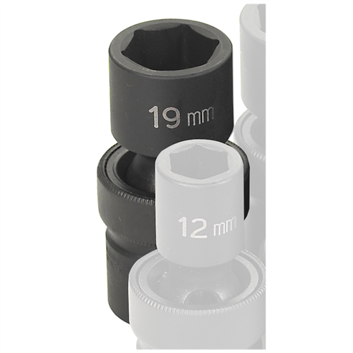 2019UM Grey Pneumatic Soc 19Mm 1/2D Imp Univ 6Pt