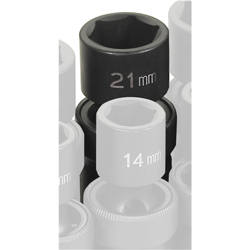 2021UM Grey Pneumatic Soc 21Mm 1/2D Imp Univ 6Pt