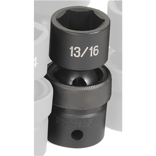 2026U Grey Pneumatic Soc 13/16 1/2D Imp Univ 6Pt