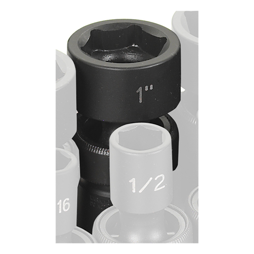 2032U Grey Pneumatic 1/2" Dr X 1" Standard Universal