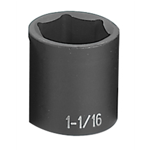 2034R Grey Pneumatic Soc 1-1/16 1/2D Imp 6Pt