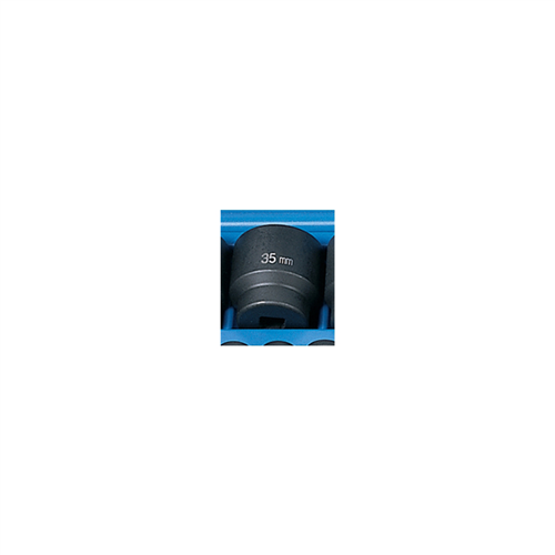 2035M Grey Pneumatic Soc 35Mm 1/2D Imp Hex Blk