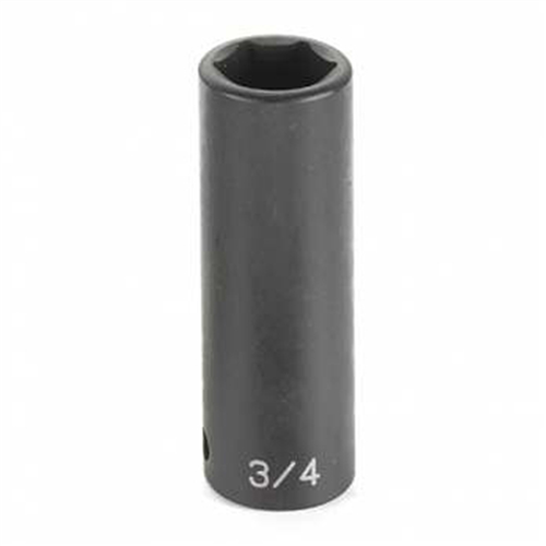 2052D Grey Pneumatic Soc 1-5/8 1/2D Imp 6Pt Dp Blk
