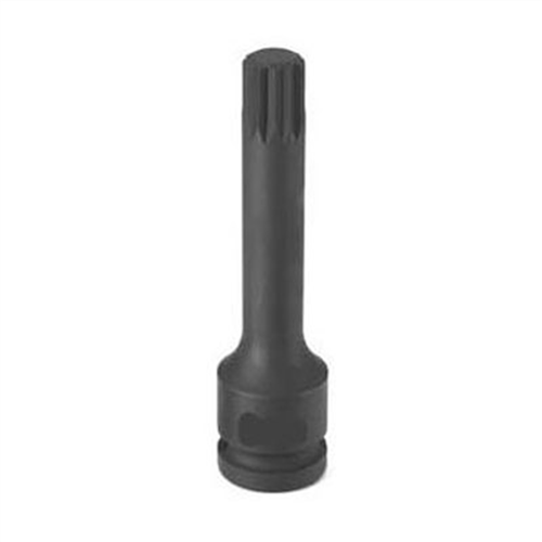 21064ST Grey Pneumatic 1/2" Drive X M6 Tamper Proof Triple Sq. 4" Length