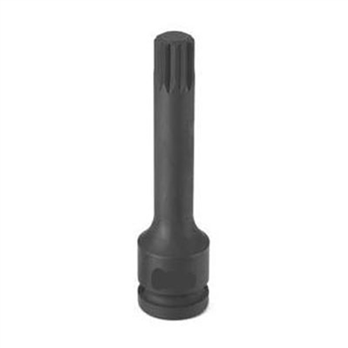 21164S Grey Pneumatic Soc M16 1/2D Imp Trple Sq Lg Male Blk