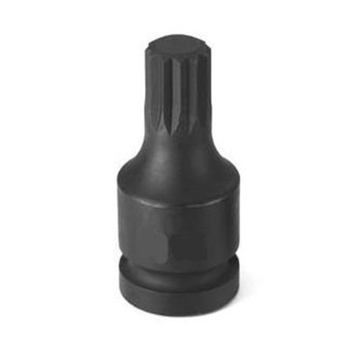 2116S Grey Pneumatic Soc M16 1/2D Imp Trple Sq Male Blk