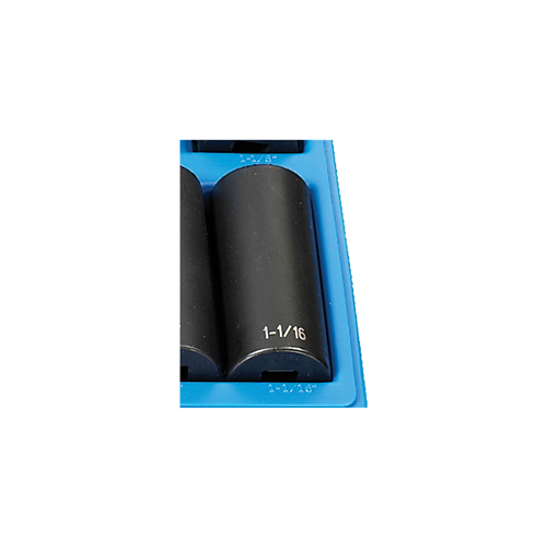 2134D Grey Pneumatic Soc 1-1/16 1/2D Imp 12Pt Dp