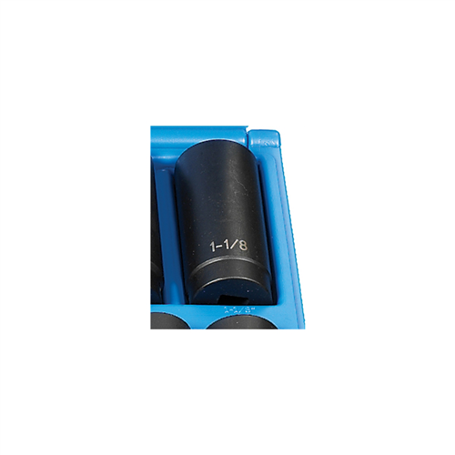 2136D Grey Pneumatic Soc 1-1/8 1/2D Imp 12Pt Dp