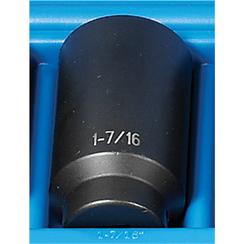 2146D Grey Pneumatic Soc 1-7/16 1/2D Imp 12Pt Dp