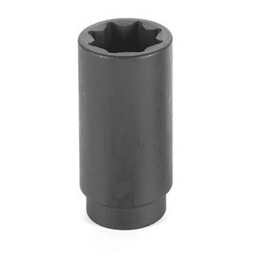 2518SD Grey Pneumatic Soc 9/16 1/2D Imp 8Pt Dp Blk
