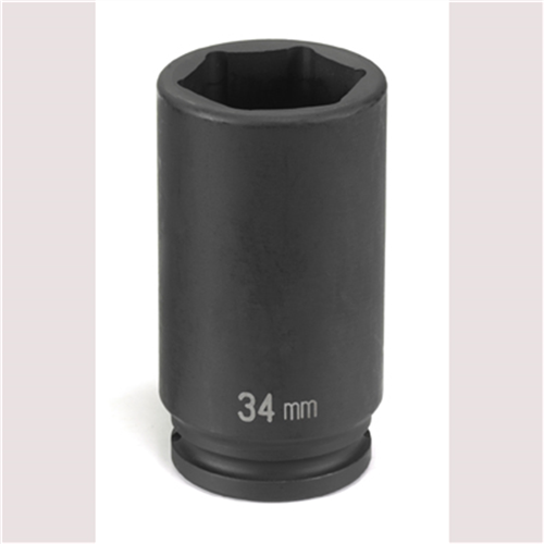 2734MD Grey Pneumatic 1/2" Drive X 34Mm Deep Spindle Nut