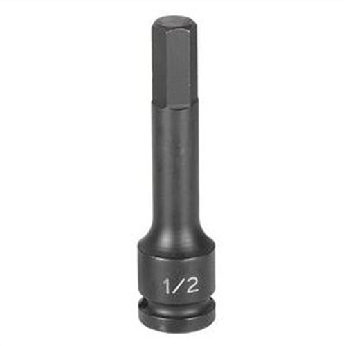 29064M Grey Pneumatic 1/2" Drive X 6Mm Hex Driver 4" Length (100Mm)