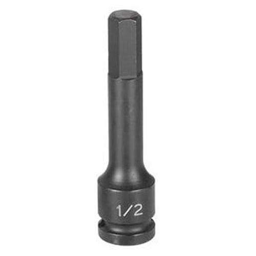 29074M Grey Pneumatic 1/2" Drive X 7Mm Hex Driver 4" Length