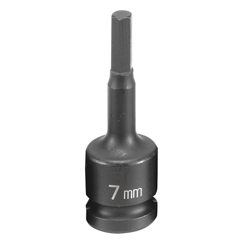 2907M Grey Pneumatic Soc 7Mm 1/2D Imp Hex