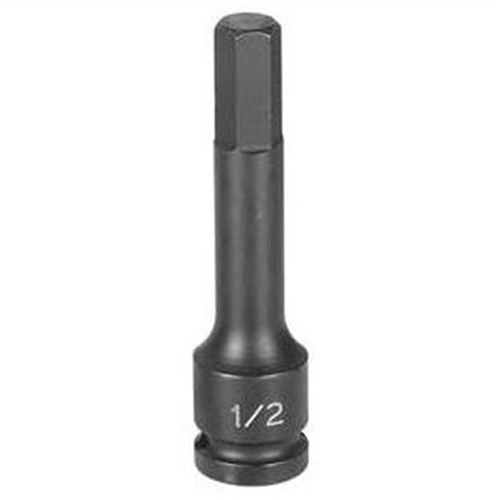 29084F Grey Pneumatic 1/2" Drive X 1/4" Hex Driver 4" Length (100Mm)