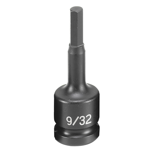 2909F Grey Pneumatic Soc 9/32 1/2D Imp Hex