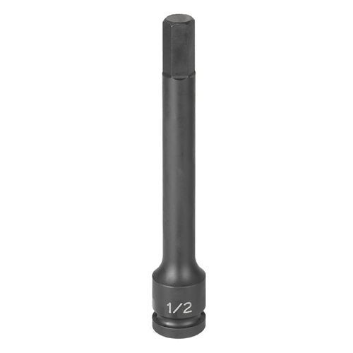 29126M Grey Pneumatic 1/2" Drive X 12Mm Hex Driver 6" Length