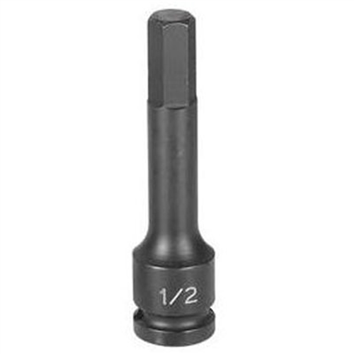 29144F Grey Pneumatic 1/2" Drive X 7/16" Hex Driver 4" Length