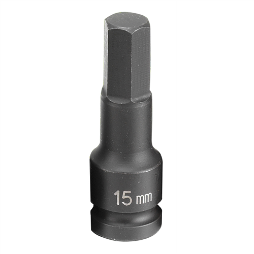 2915M Grey Pneumatic Soc 15Mm 1/2D Imp Hex