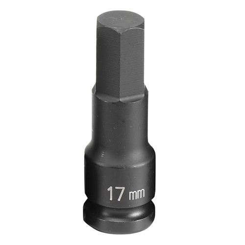 2917M Grey Pneumatic Soc 17Mm 1/2D Imp Hex