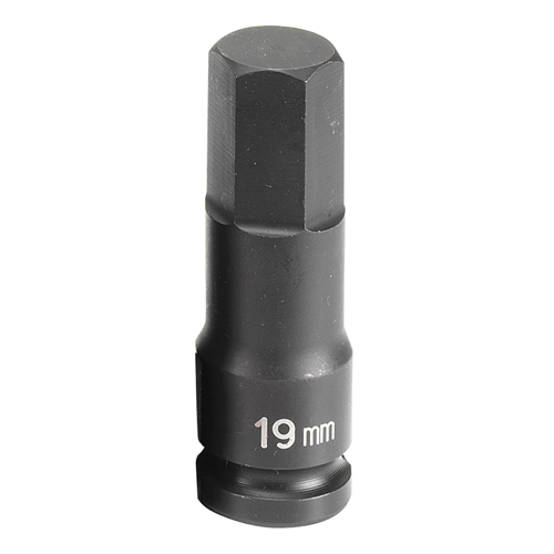 2919M Grey Pneumatic Soc 19Mm 1/2D Imp Hex