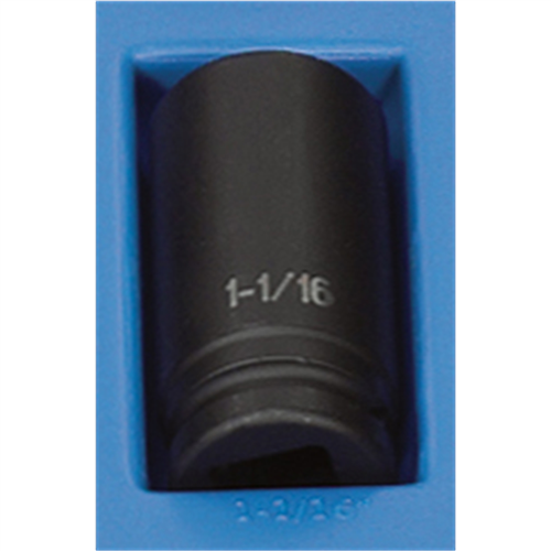3034D Grey Pneumatic Soc 1-1/16 3/4D Imp 6Pt Dp