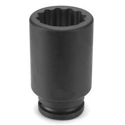 3158D Grey Pneumatic Soc 1-13/16 3/4D Imp 12Pt Dp Blk