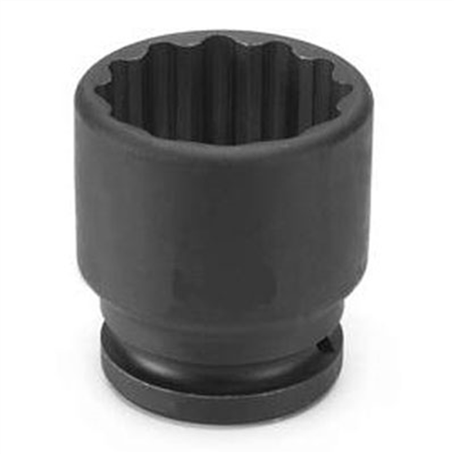 3164R Grey Pneumatic Soc 2" 3/4D Imp 12Pt Blk