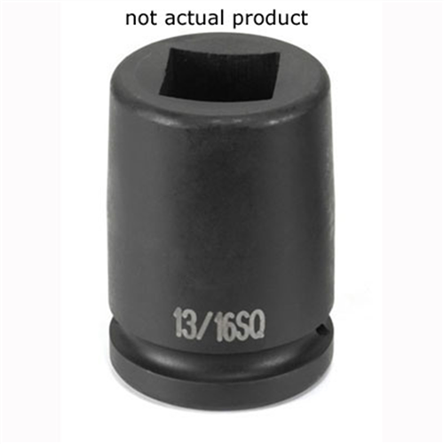 3315S Grey Pneumatic Soc 15/16 3/4D Imp Sq 4Pt Blk