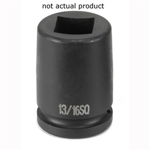 3317S Grey Pneumatic Soc 17Mm 3/4D Imp Sq 4Pt Blk