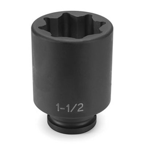 3524SD Grey Pneumatic 3/4" Drive X 3/4" Deep - 8 Point