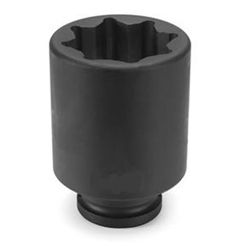 3532SD Grey Pneumatic 3/4 Drive 1" Deep 8 Point Socket