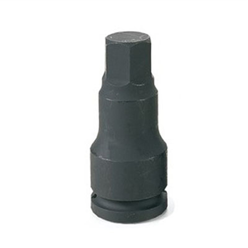 3924F Grey Pneumatic Soc 3/4 3/4D Imp Hex Male Blk