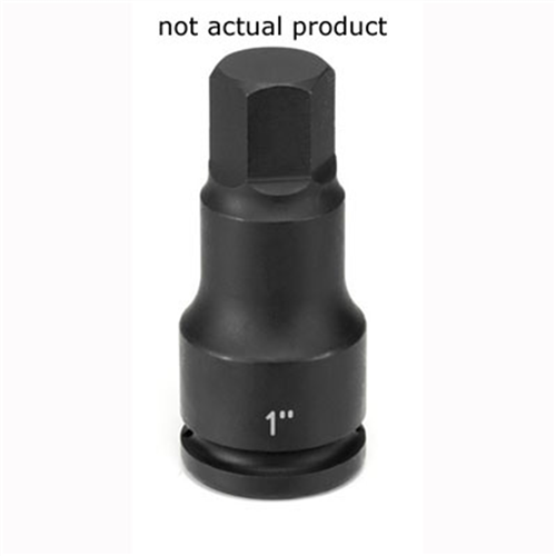 3940F Grey Pneumatic 3/4 Dr Hex 1-1/4