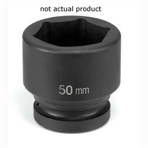 4023M Grey Pneumatic Soc 23Mm 1"D Imp 6Pt Blk