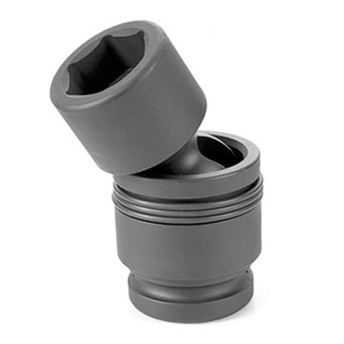 4036U Grey Pneumatic Soc 1-1/8 1"D Imp Univ 6Pt Blk