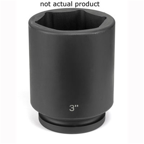 4046D Grey Pneumatic Soc 1-7/16 1"D Imp 6Pt Dp Blk