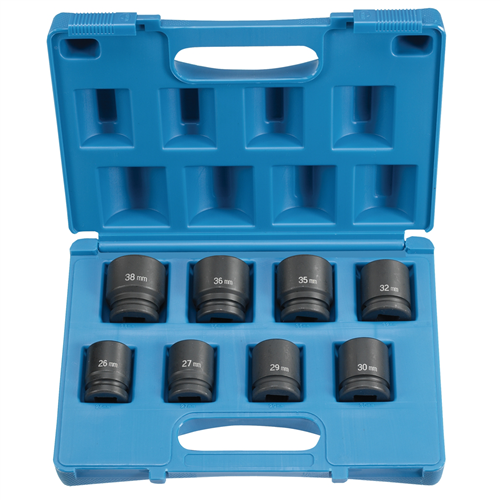 8134M Grey Pneumatic 3/4"Dr 8Pc Std Metr