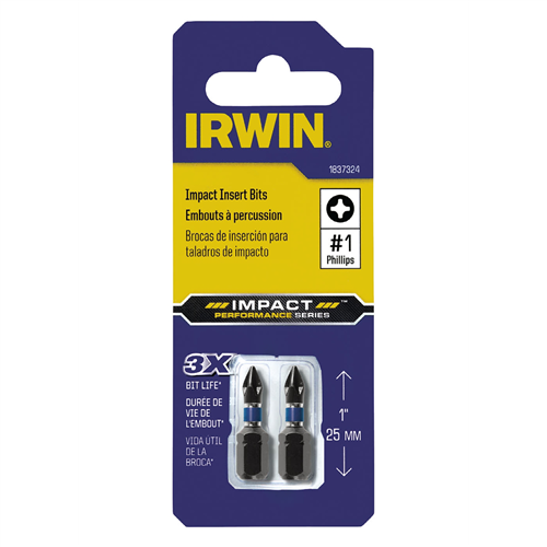1837324 Hanson Insert Bit Impact #1Ph X 1Oal
