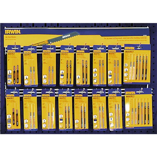 3071002M Hanson 38Pc T & U Shanked Jig Saw Blade Display