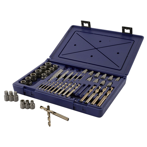 3101010 Hanson 48 Pc Screw Extractor/Drill Master Set
