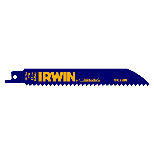 372610P5 Hanson Reciprocating Saw Blade, 6 In. Long, 10 Tpi, Bi-Me
