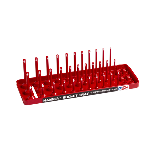 14013 Hansen Global 1/4" Dr. 3-Row Soc Tray