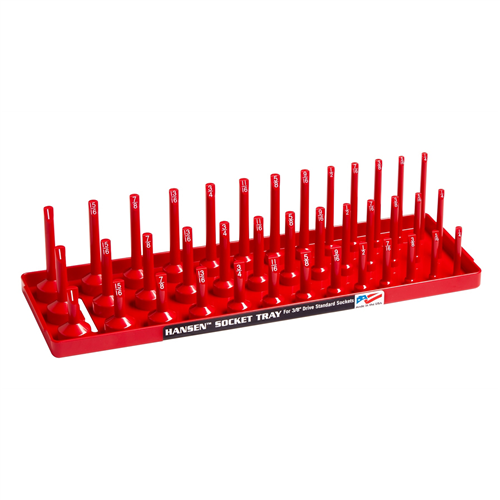 38013 Hansen Global 3/8" Dr. 3-Row Soc Tray