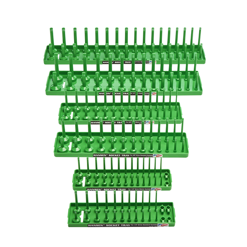 92001 Hansen Global Soc Tray Six Pack, Green